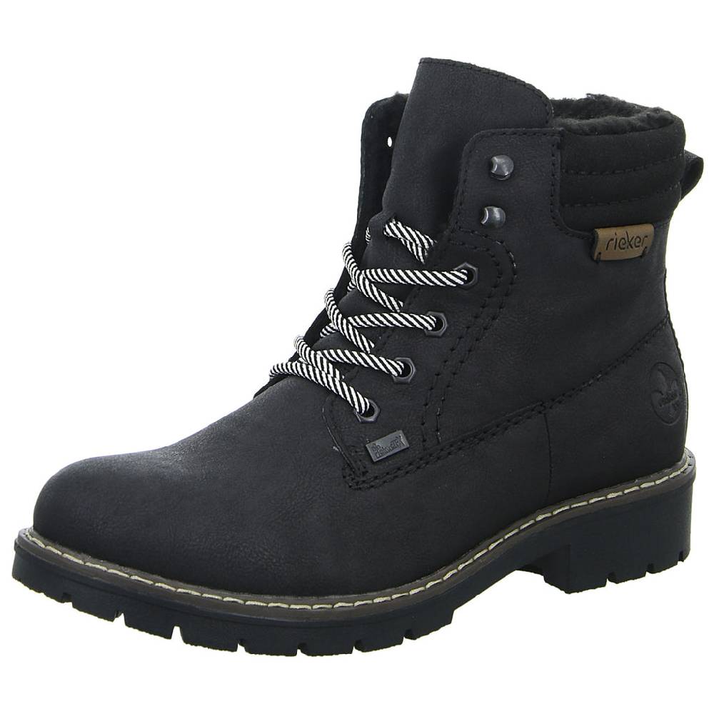 Rieker Schnürstiefelette Warmfutter bis 35mm Absatz (casual) Rieker Schnürstiefelette Warmfutter bis 35mm Absatz (casual)