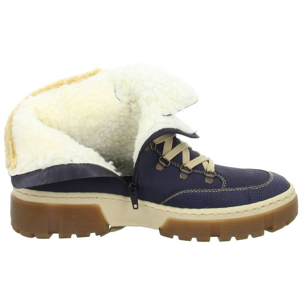 Rieker Schnürstiefelette Warmfutter Bis 35mm Absatz (casual)