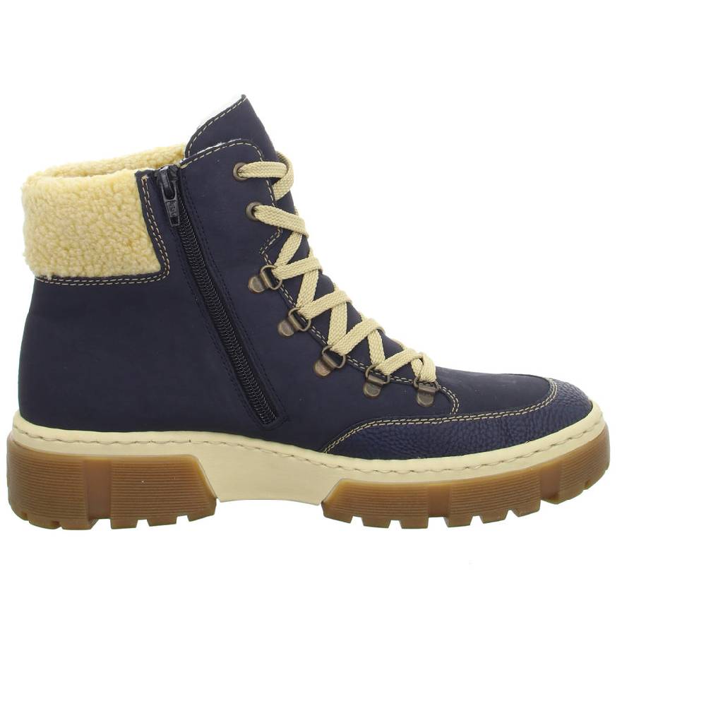 Rieker Schnürstiefelette Warmfutter Bis 35mm Absatz (casual)