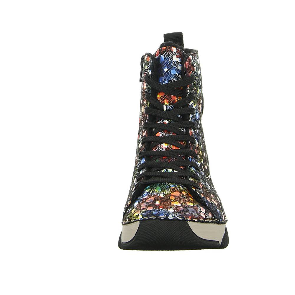 Rieker Schnürstiefelette Warmfutter Bis 35mm Absatz (casual)