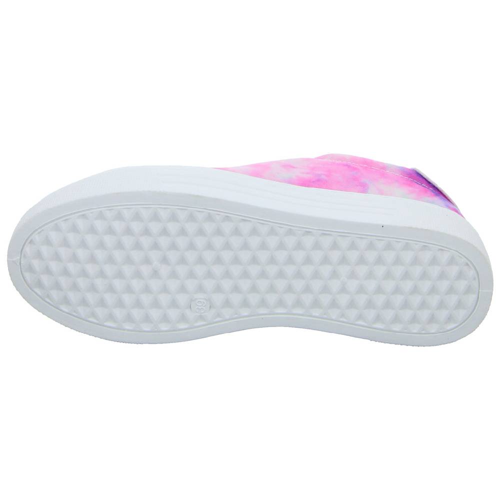 Sneakers Leinen Schnürhalbschuh