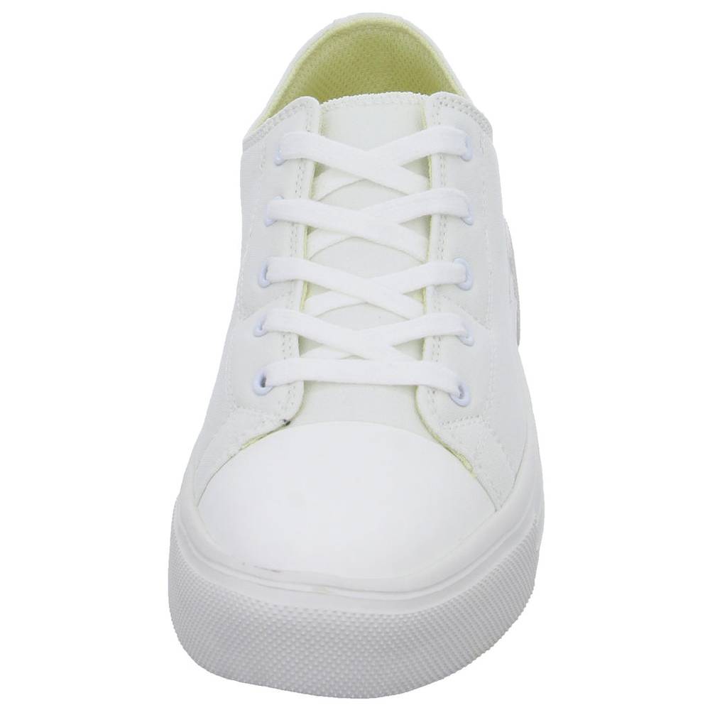 Sneakers Leinen Schnürhalbschuh