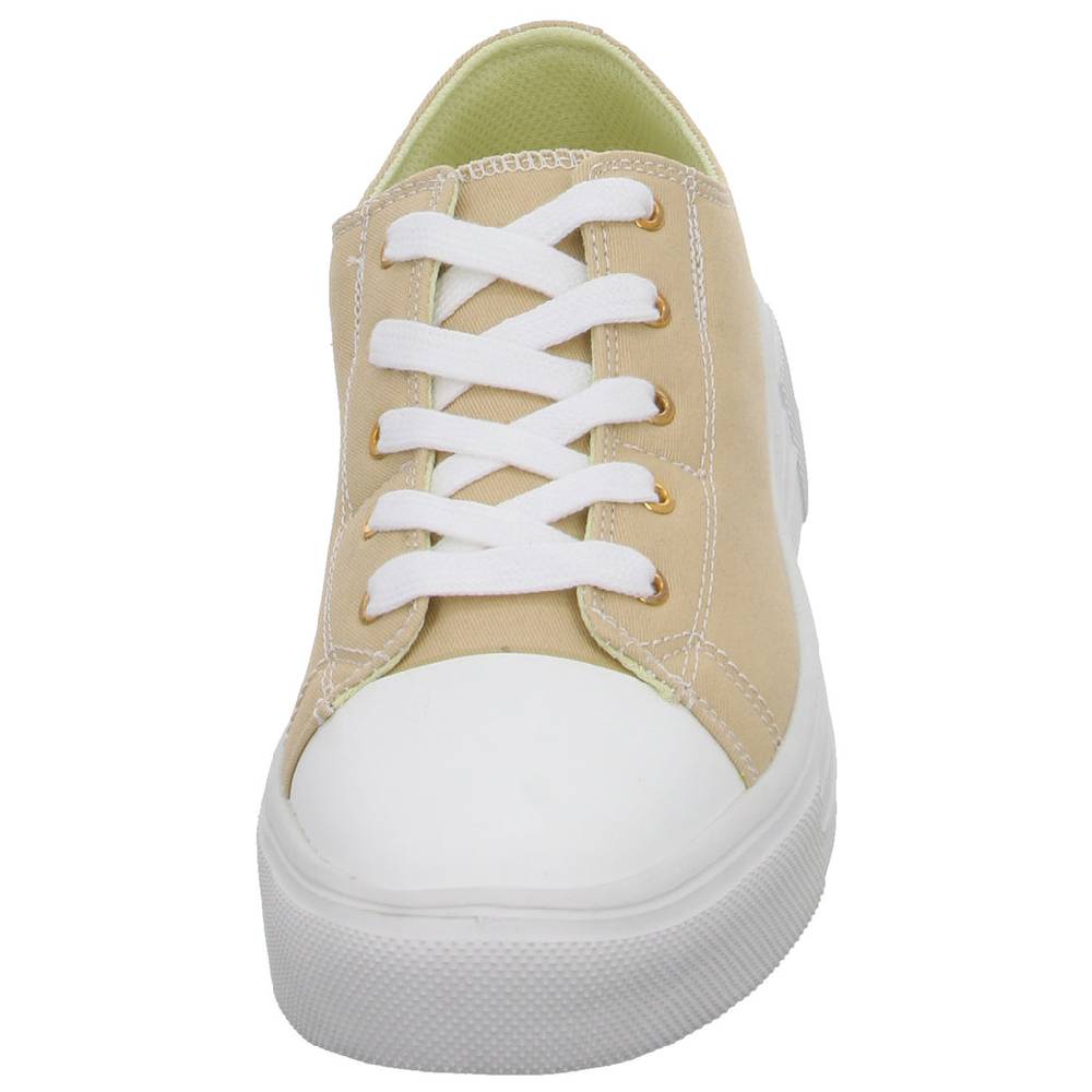 Sneakers Leinen Schnürhalbschuh