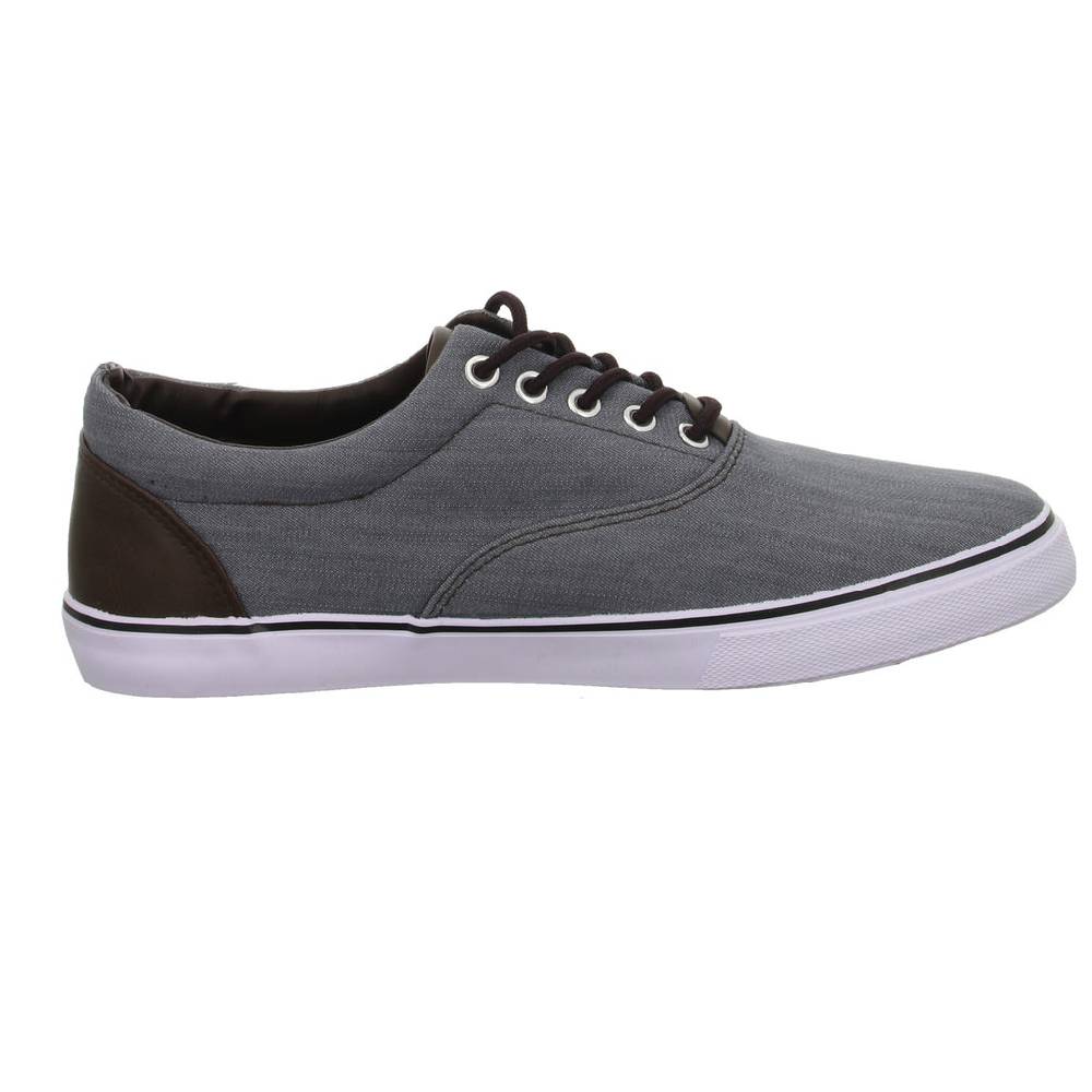 Sneakers Leinen Schnürhalbschuh