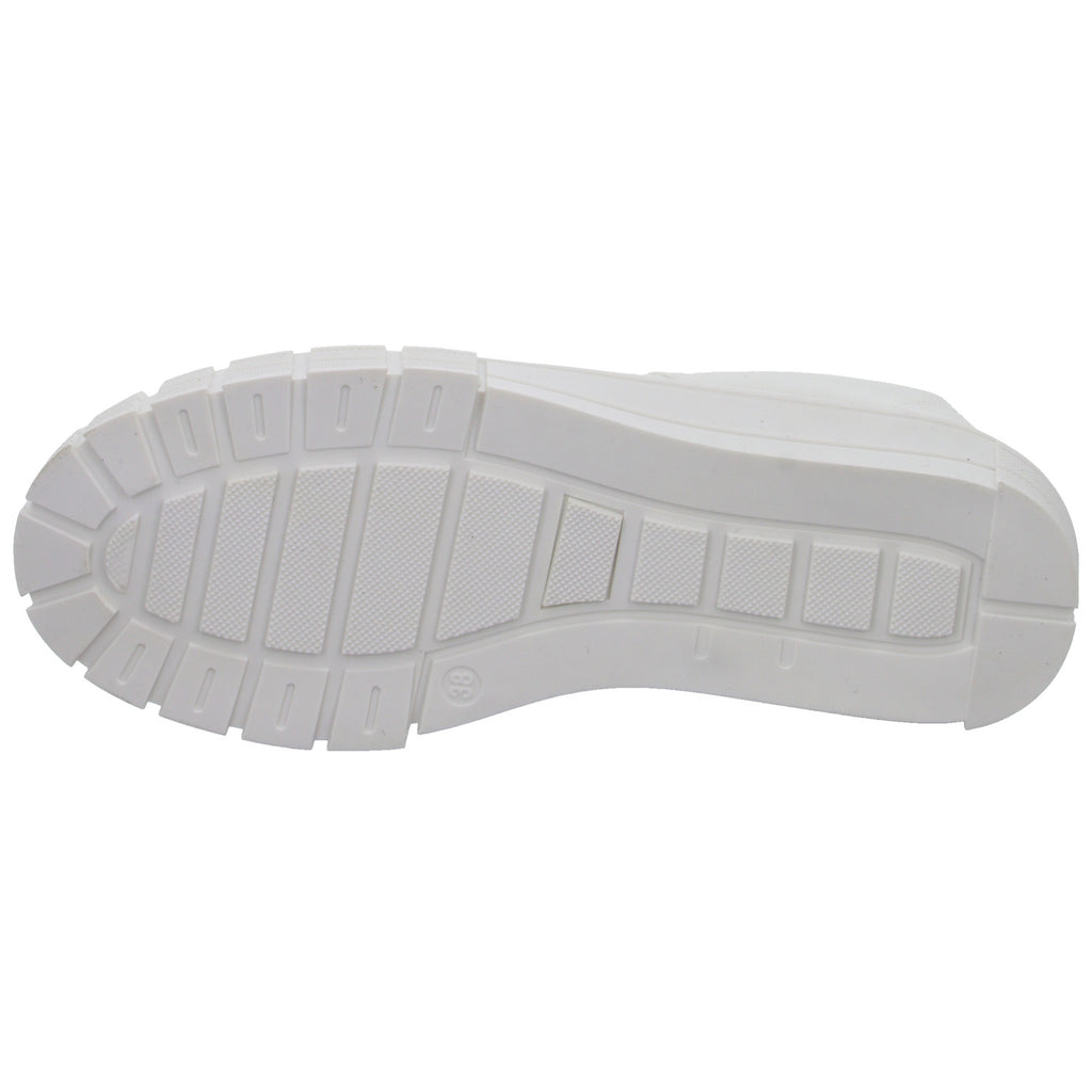 Sneakers Leinen Schnürhalbschuh