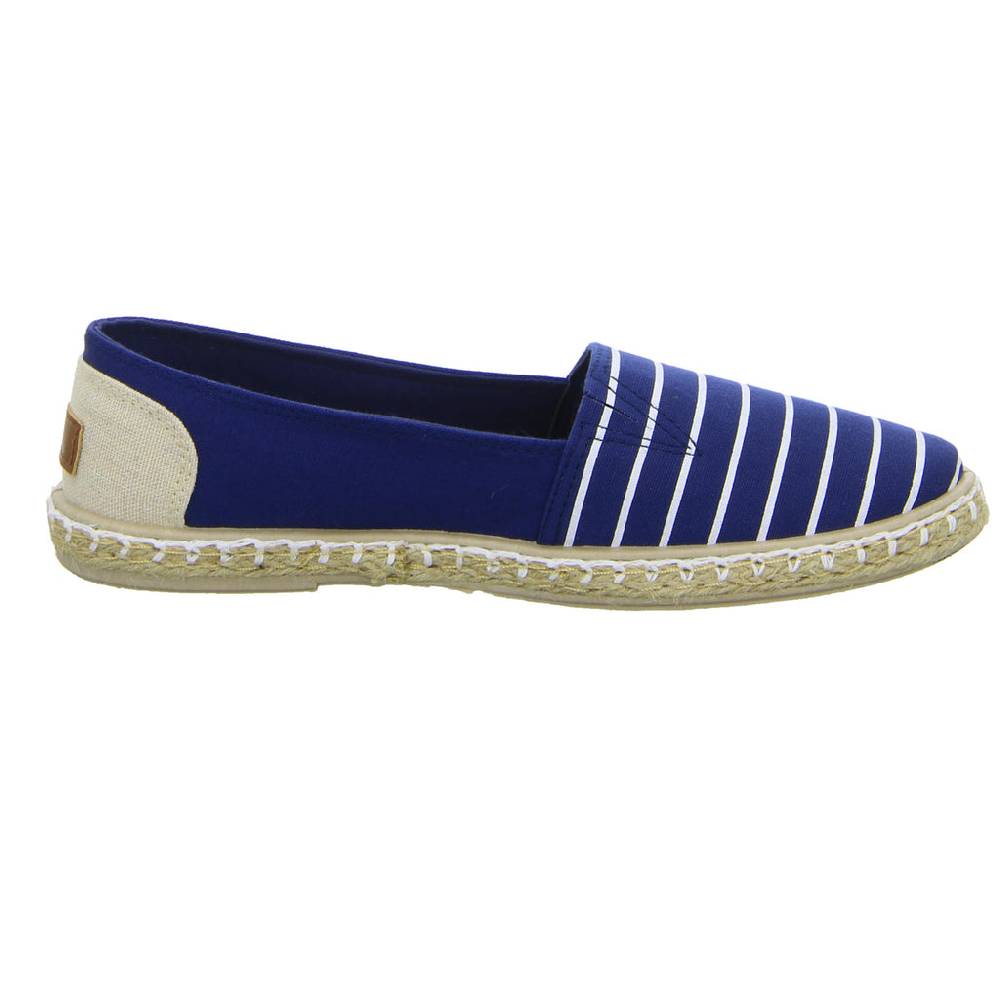 Sneakers Leinen Slipper/Kletthalbschuh