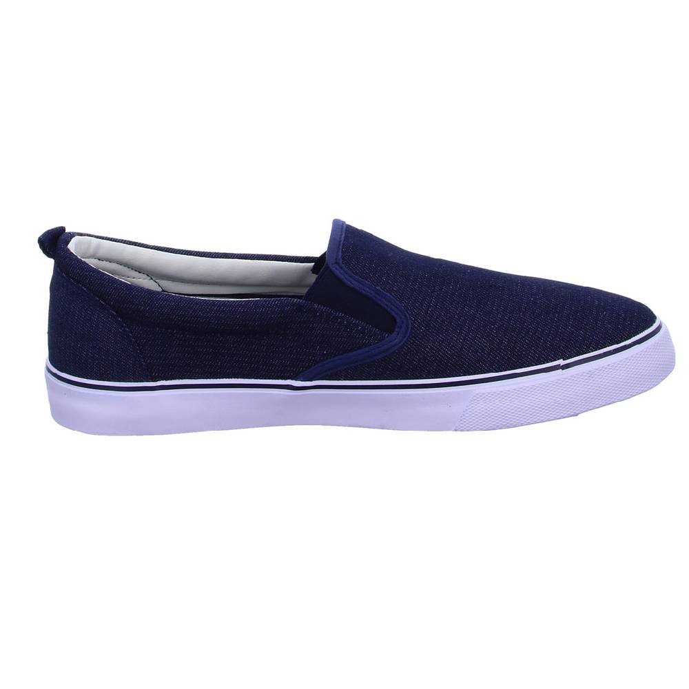 Sneakers Leinen Slipper/Kletthalbschuh