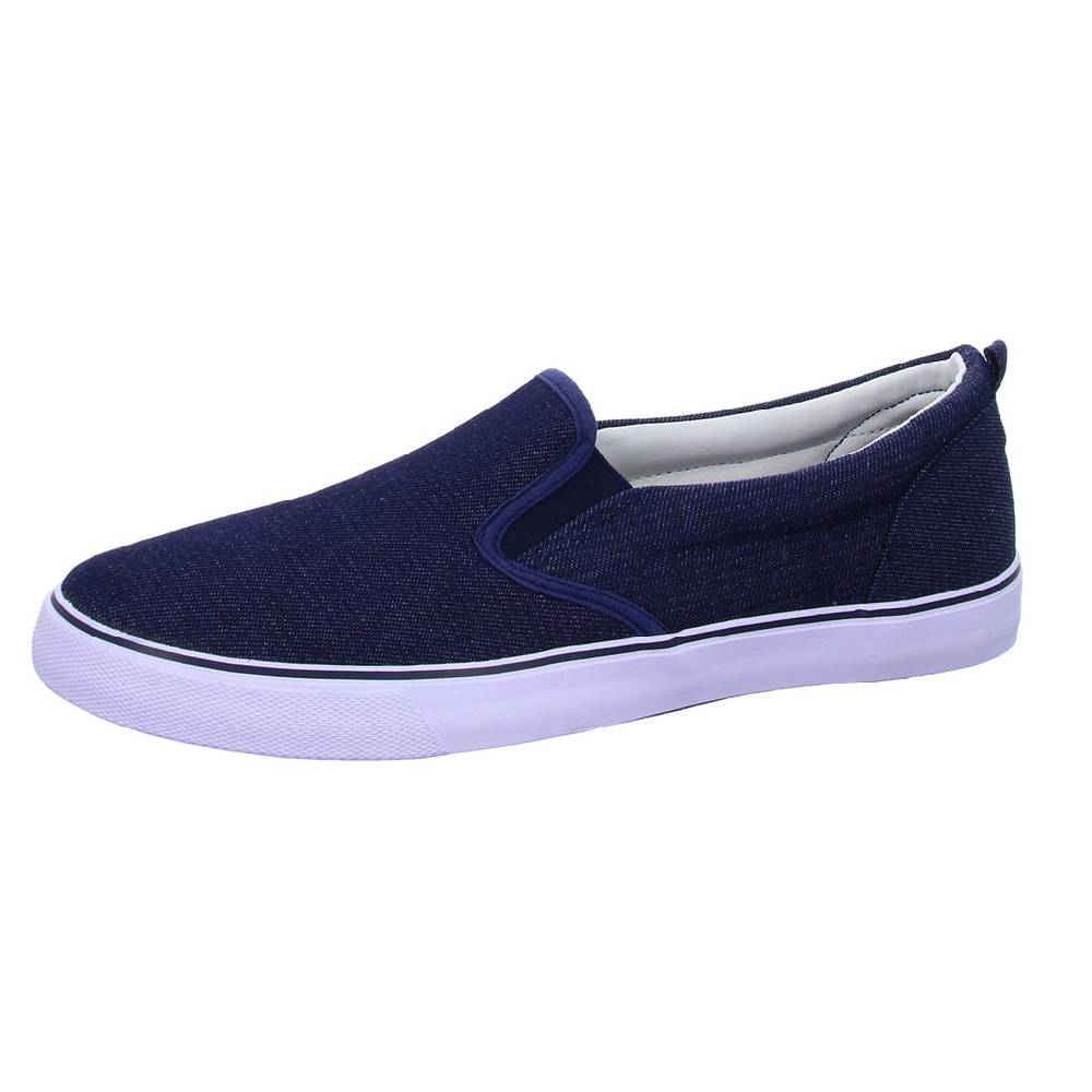 Sneakers Leinen Slipper/Kletthalbschuh