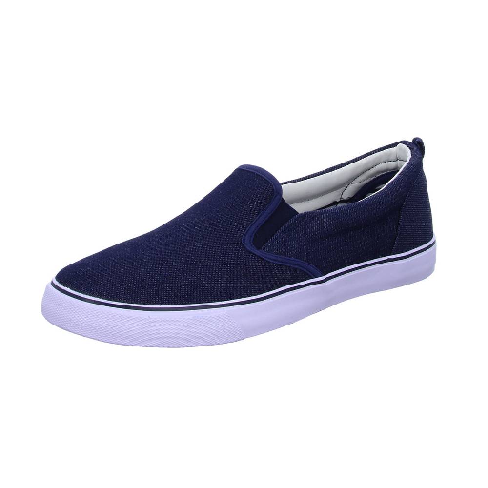 Sneakers Leinen Slipper/Kletthalbschuh