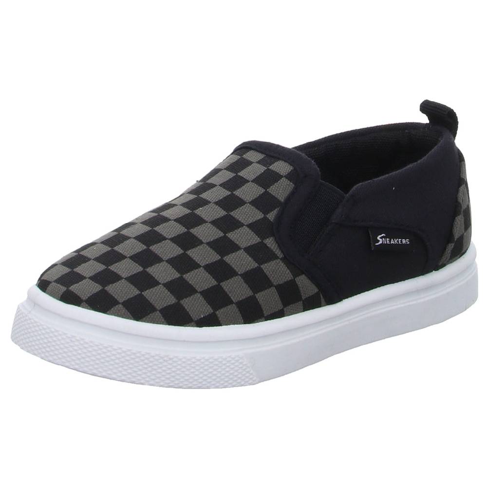 Sneakers Leinen Slipper/Kletthalbschuh
