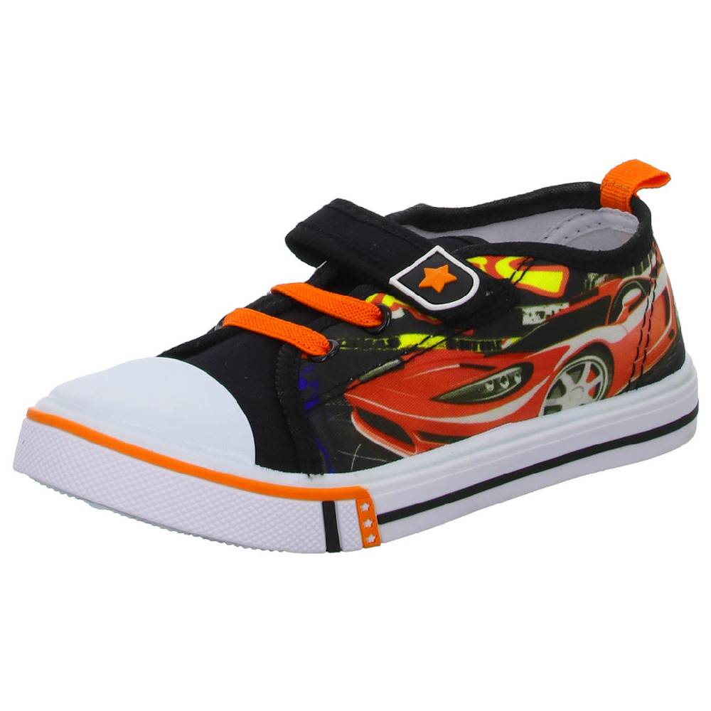 Sneakers Leinen Slipper/Kletthalbschuh