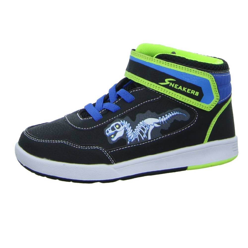 Sneakers Schlupf-/Klettstiefelette Kaltfutter