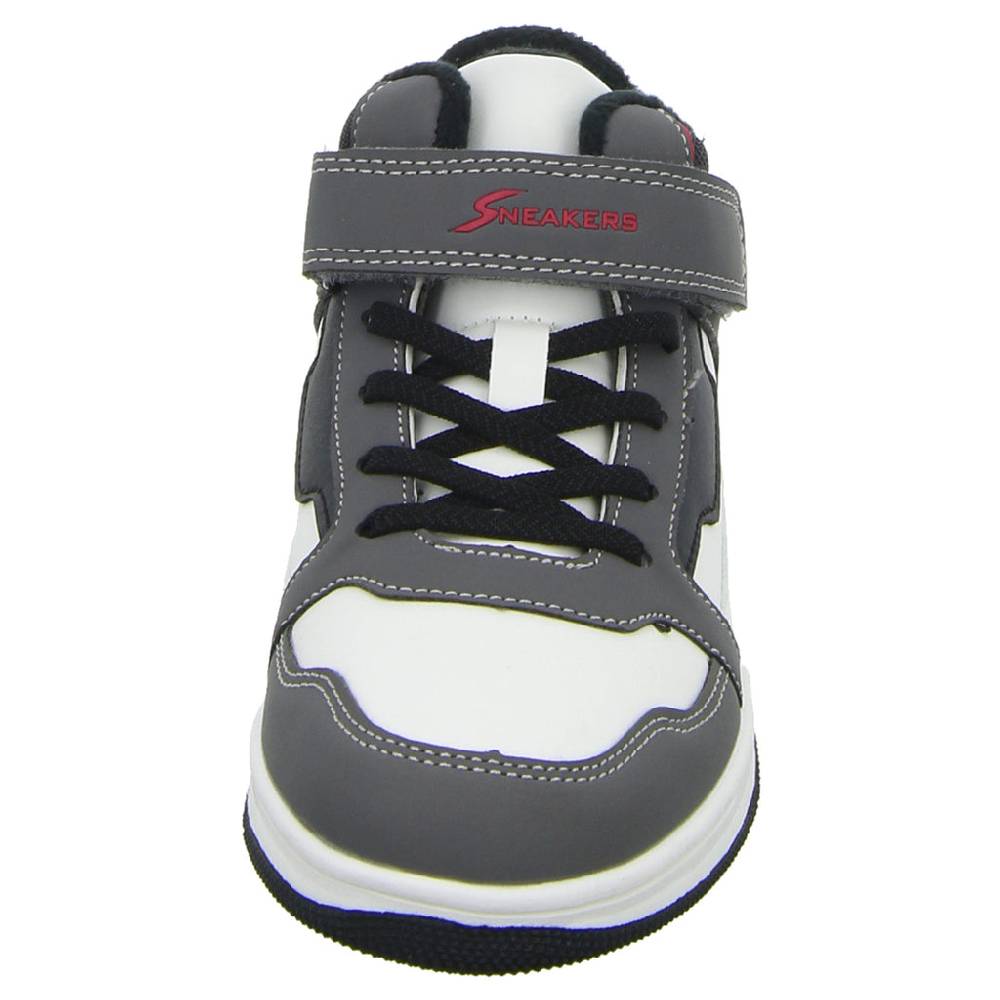 Sneakers Schlupf-/Klettstiefelette Kaltfutter