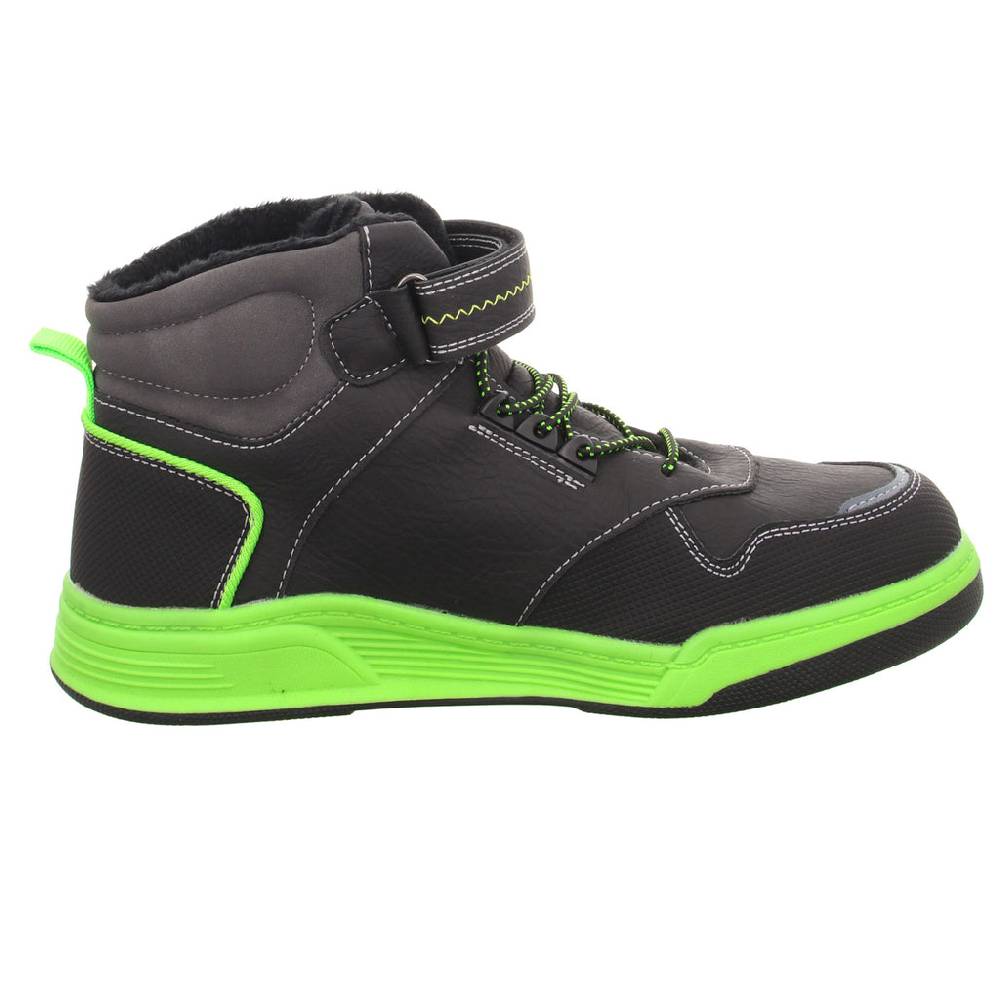 Sneakers Schlupf-/Klettstiefelette Kaltfutter