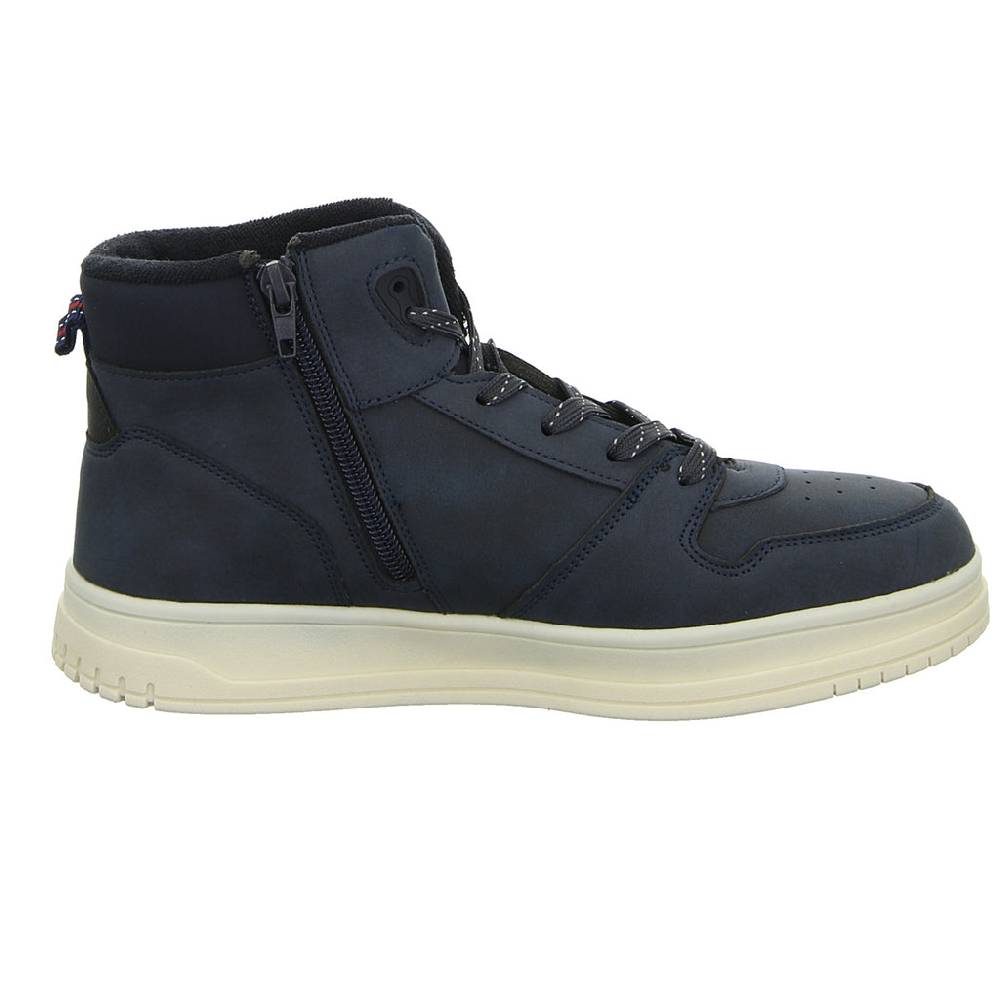 Sneakers Schlupf-/Klettstiefelette Kaltfutter