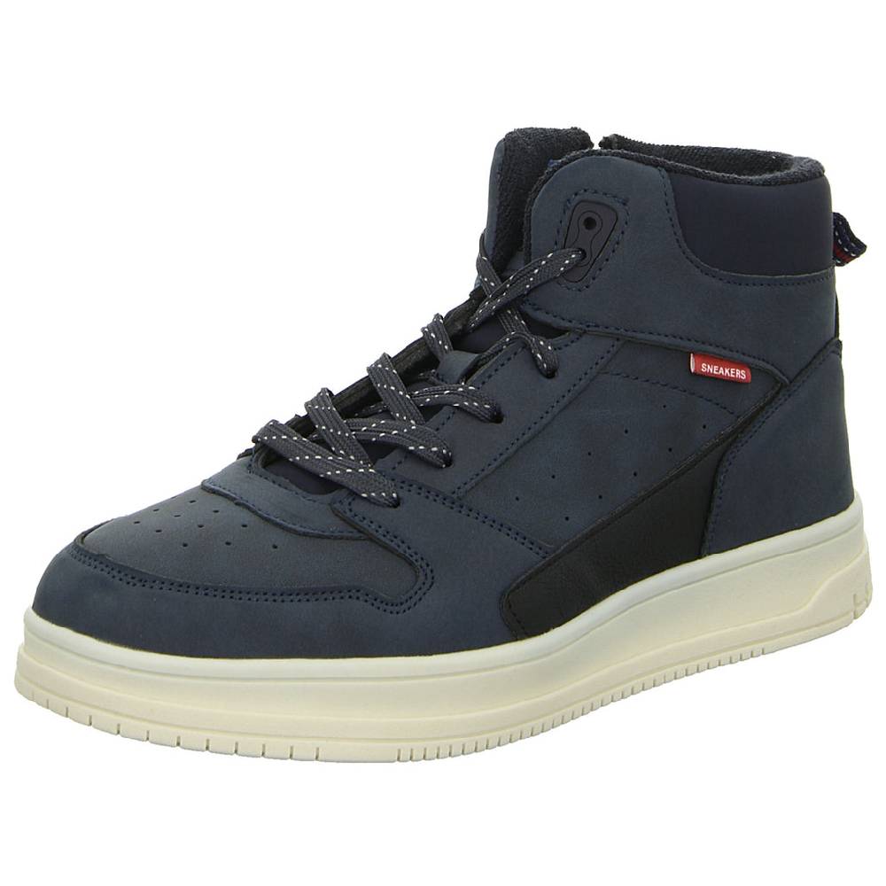 Sneakers Schlupf-/Klettstiefelette Kaltfutter