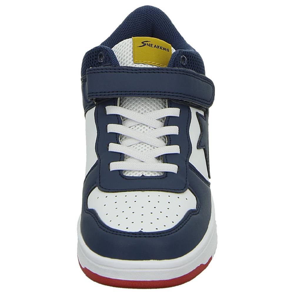 Sneakers Schlupf-/Klettstiefelette Kaltfutter
