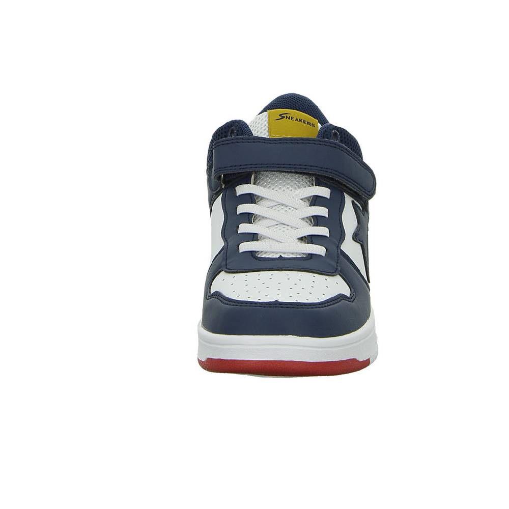 Sneakers Schlupf-/Klettstiefelette Kaltfutter
