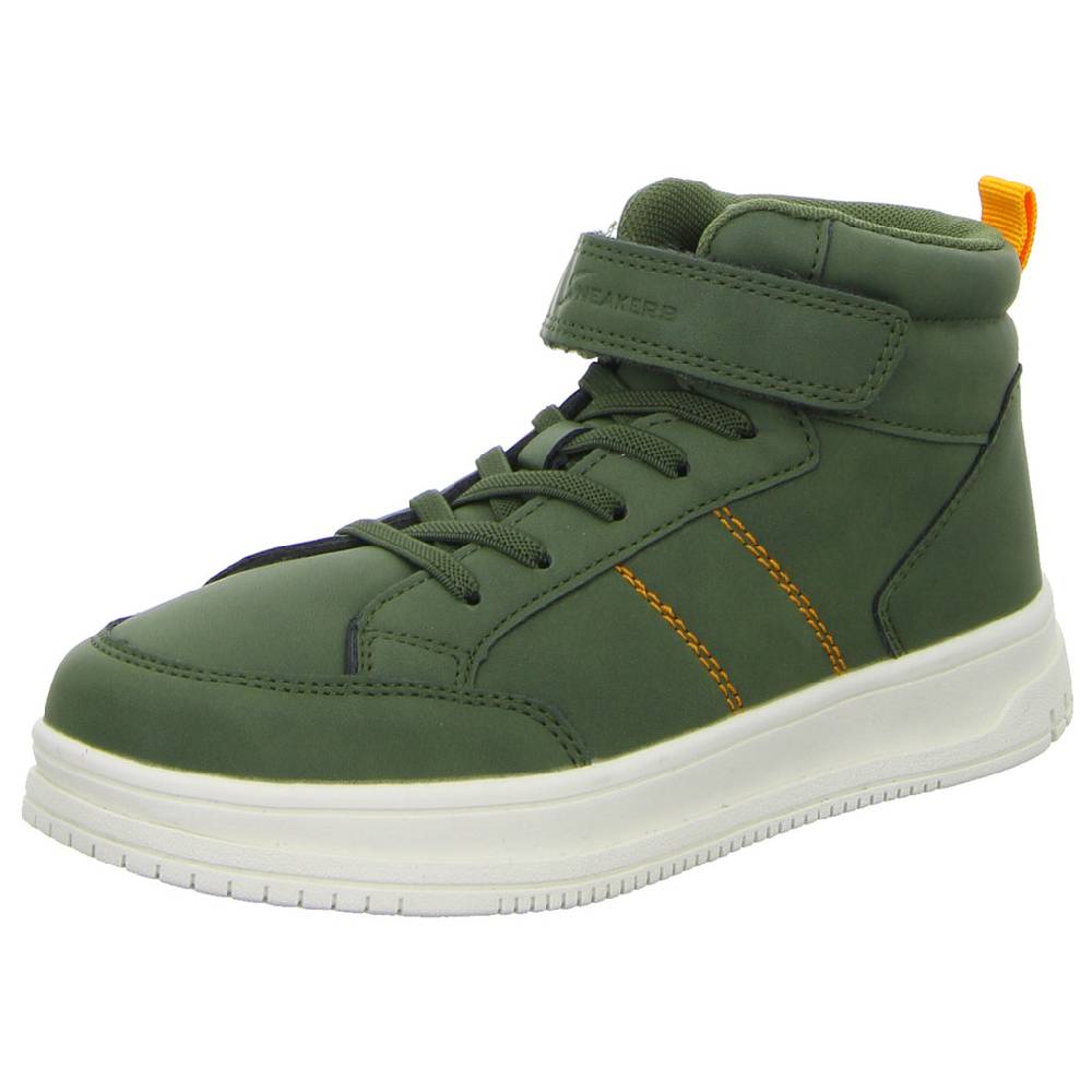 Sneakers Schlupf-/Klettstiefelette Kaltfutter