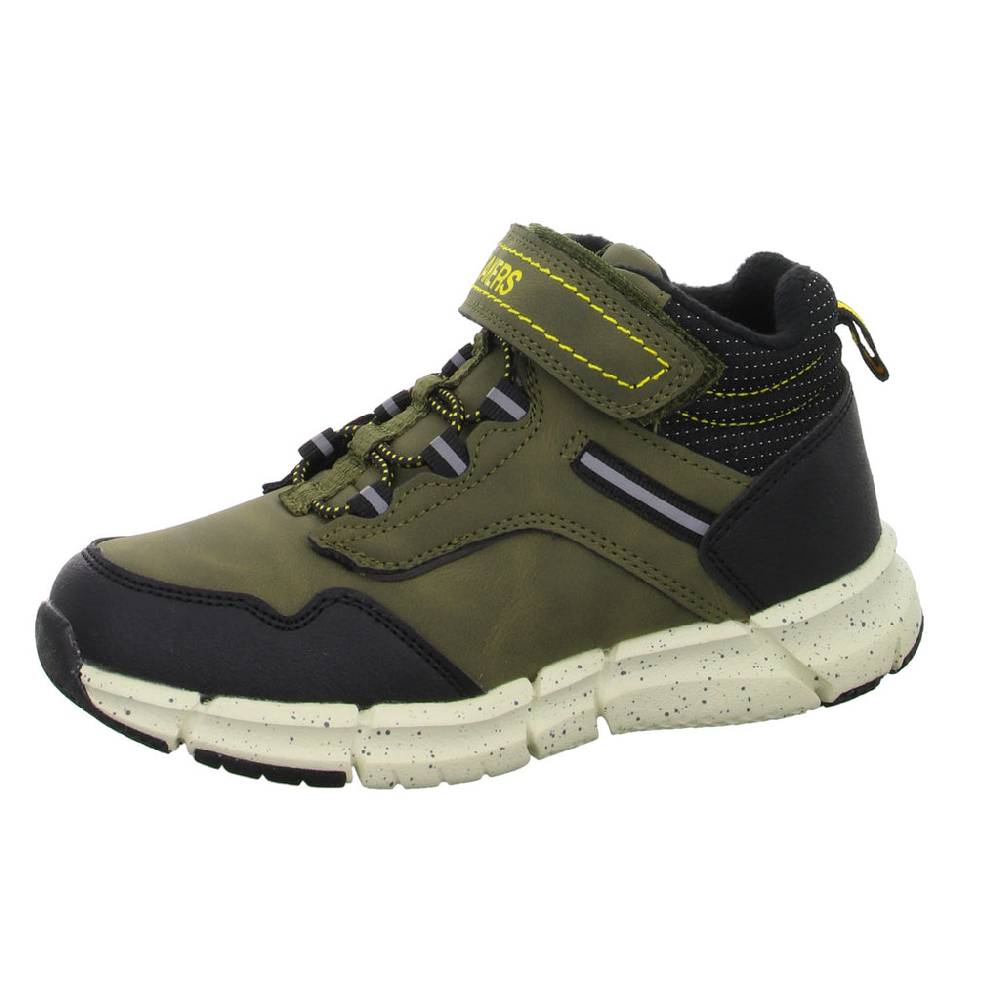 Sneakers Schlupf-/Klettstiefelette Kaltfutter