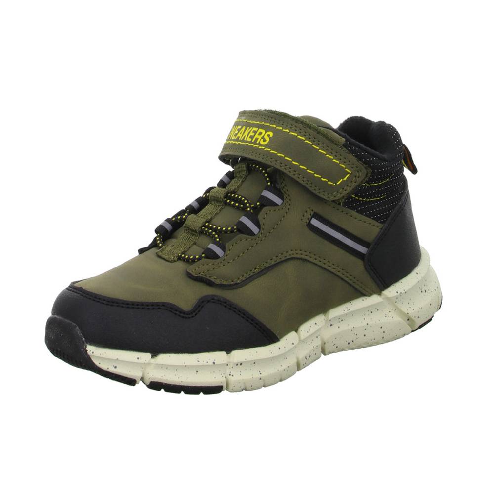 Sneakers Schlupf-/Klettstiefelette Kaltfutter