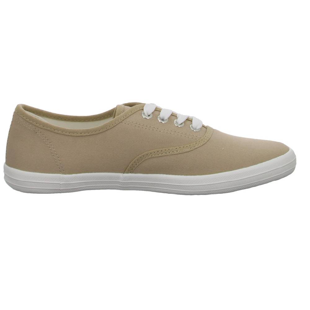 Tom Tailor Leinen Schnürhalbschuh