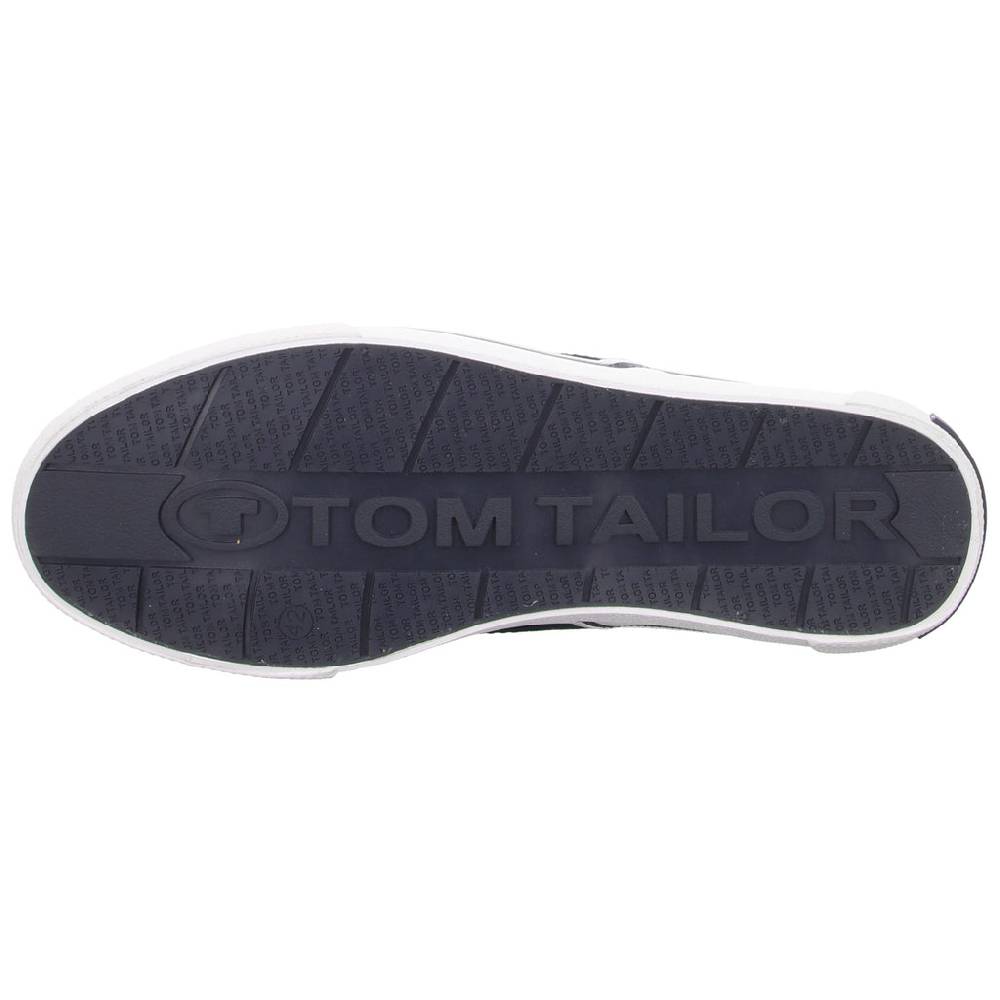 Tom Tailor Leinen Schnürhalbschuh