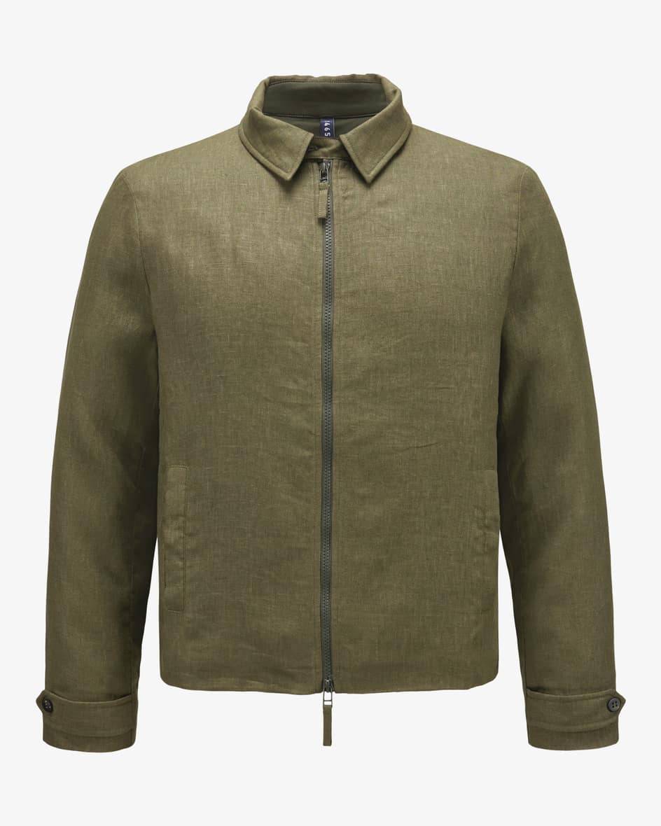 04651/ A trip in a bag Leinen-Blouson