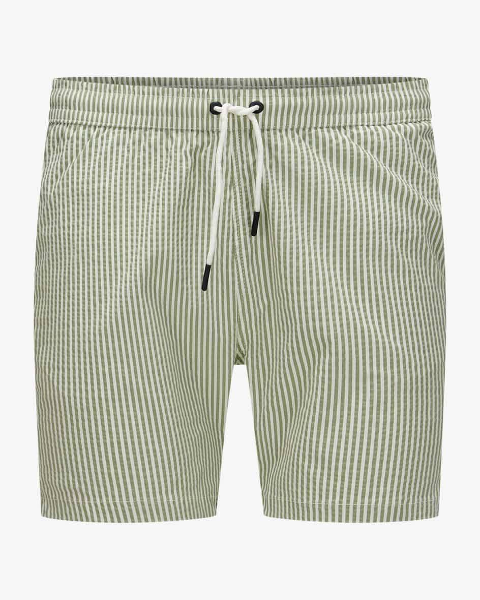 04651/ A trip in a bag Seersucker Badeshorts