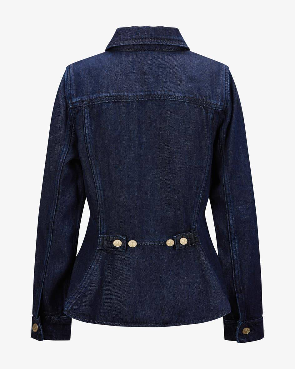 7 For All Mankind Flounce Trucker Jeansjacke