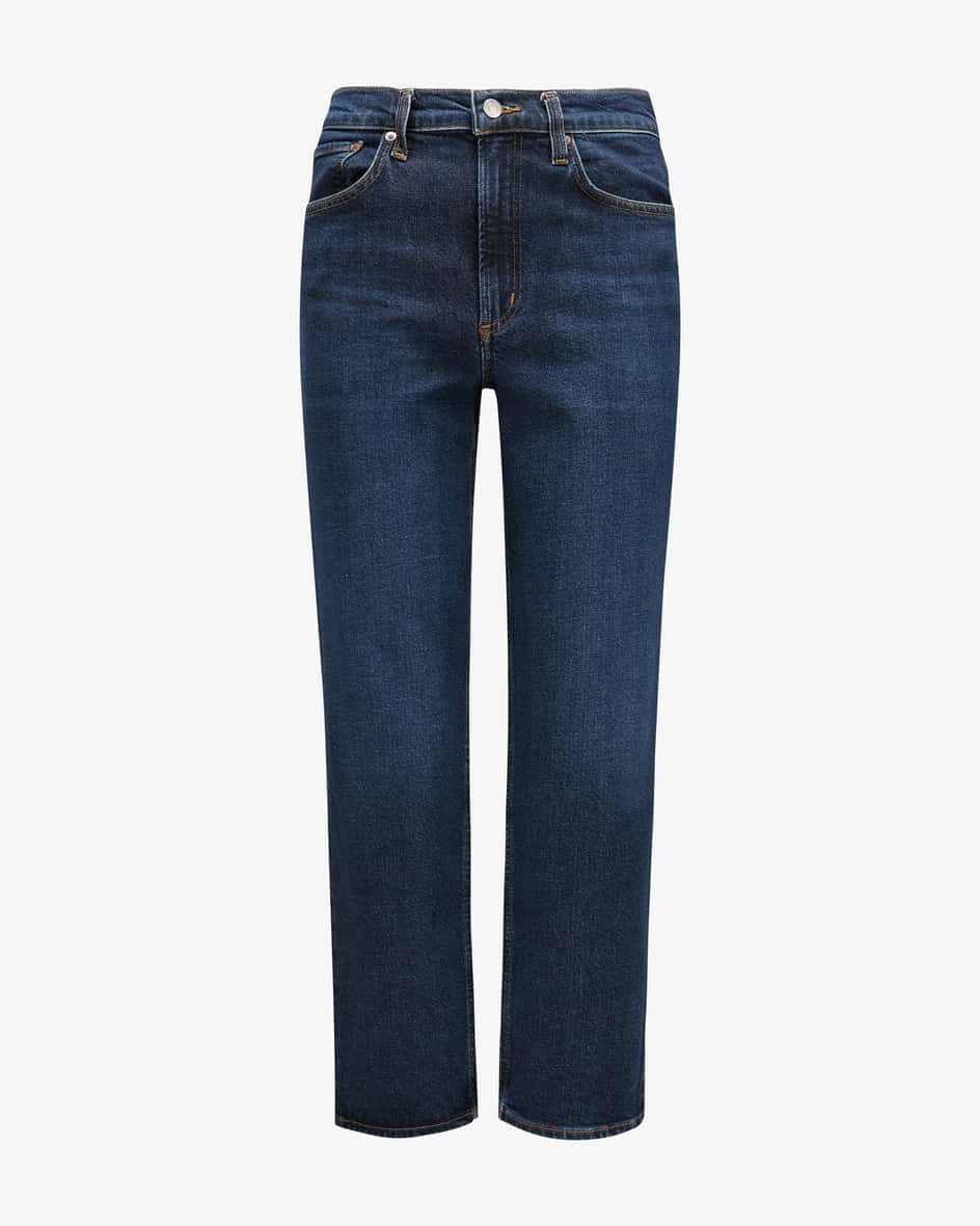 Agolde Kye Jeans Mid Rise Straight Crop