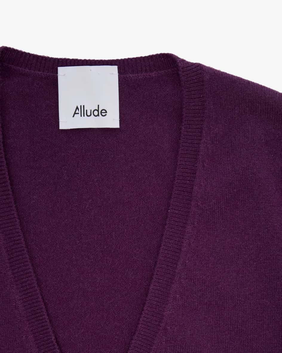 Allude Cashmere-Strickjacke