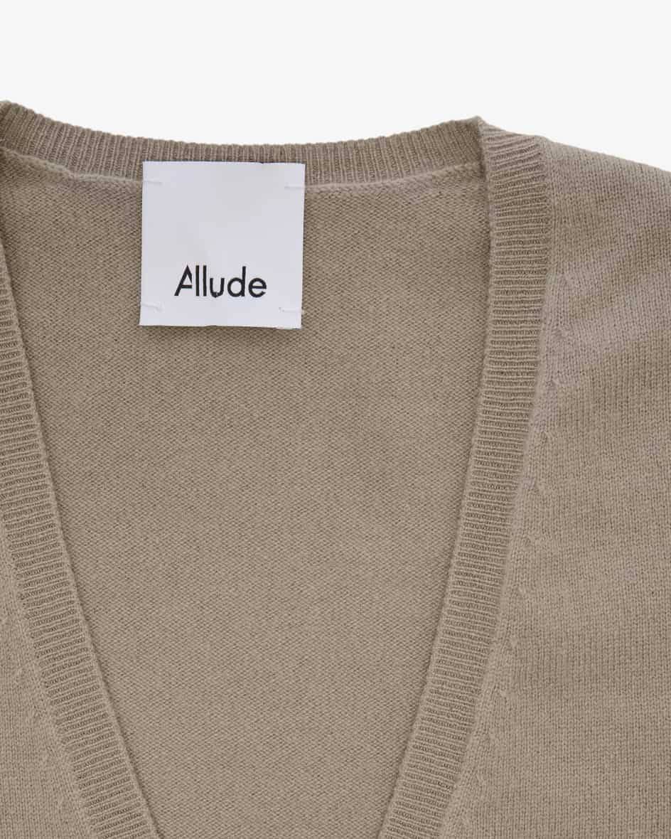 Allude Cashmere-Strickjacke