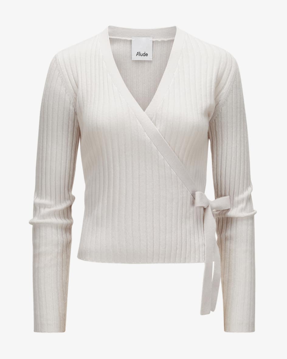 Allude Cashmere-Wickelcardigan
