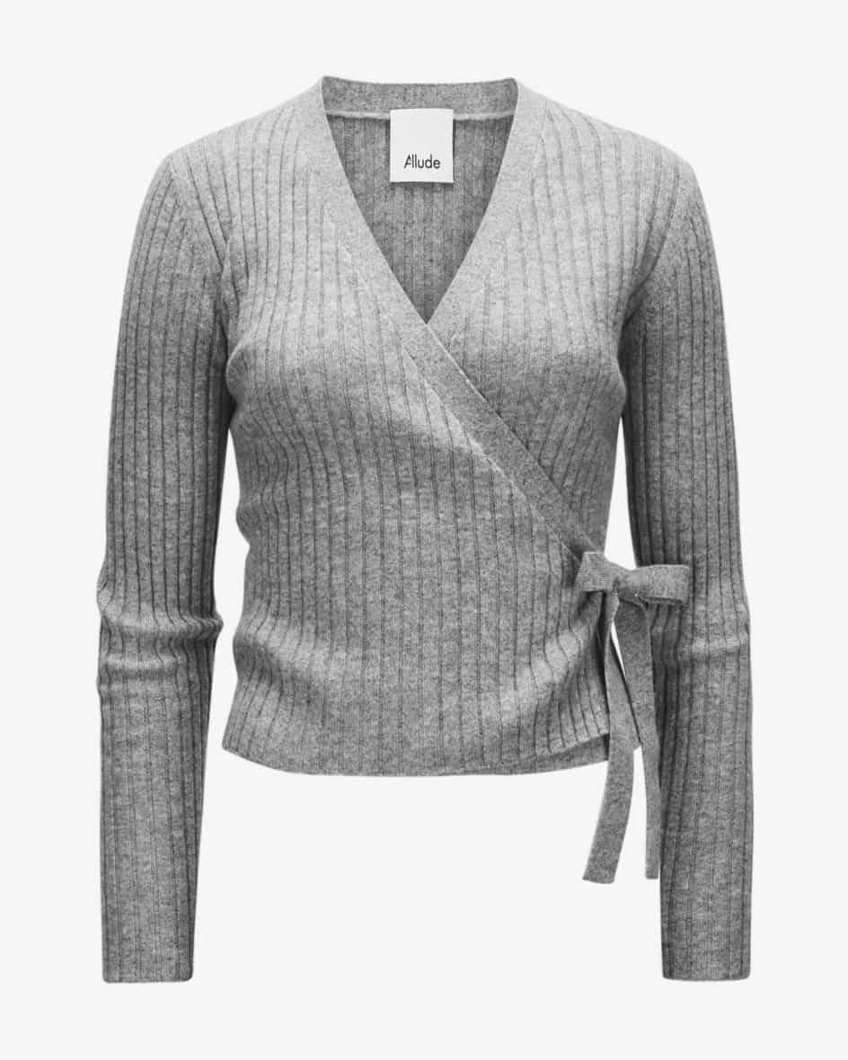 Allude Cashmere-Wickelcardigan