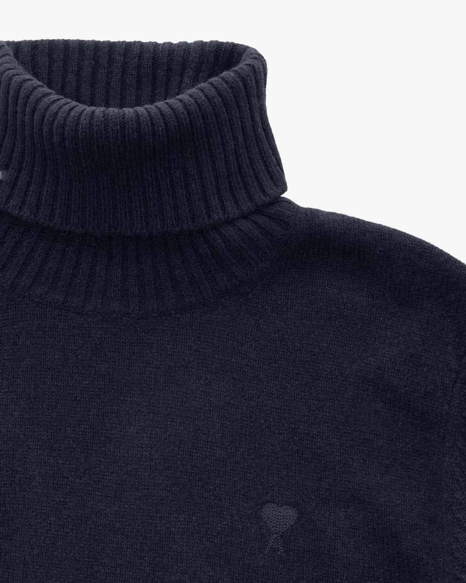 Ami Paris Cashmere-Rollkragenpullover