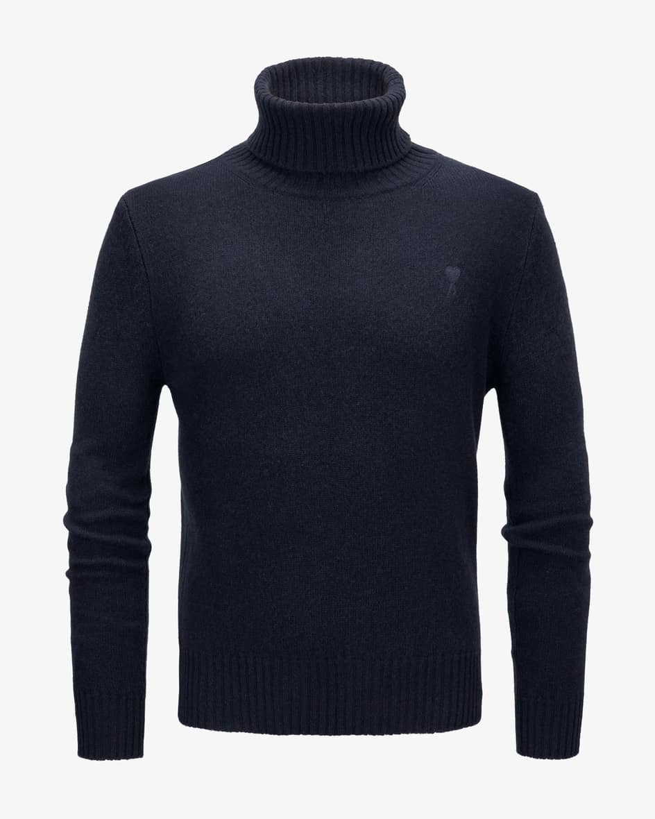 Ami Paris Cashmere-Rollkragenpullover