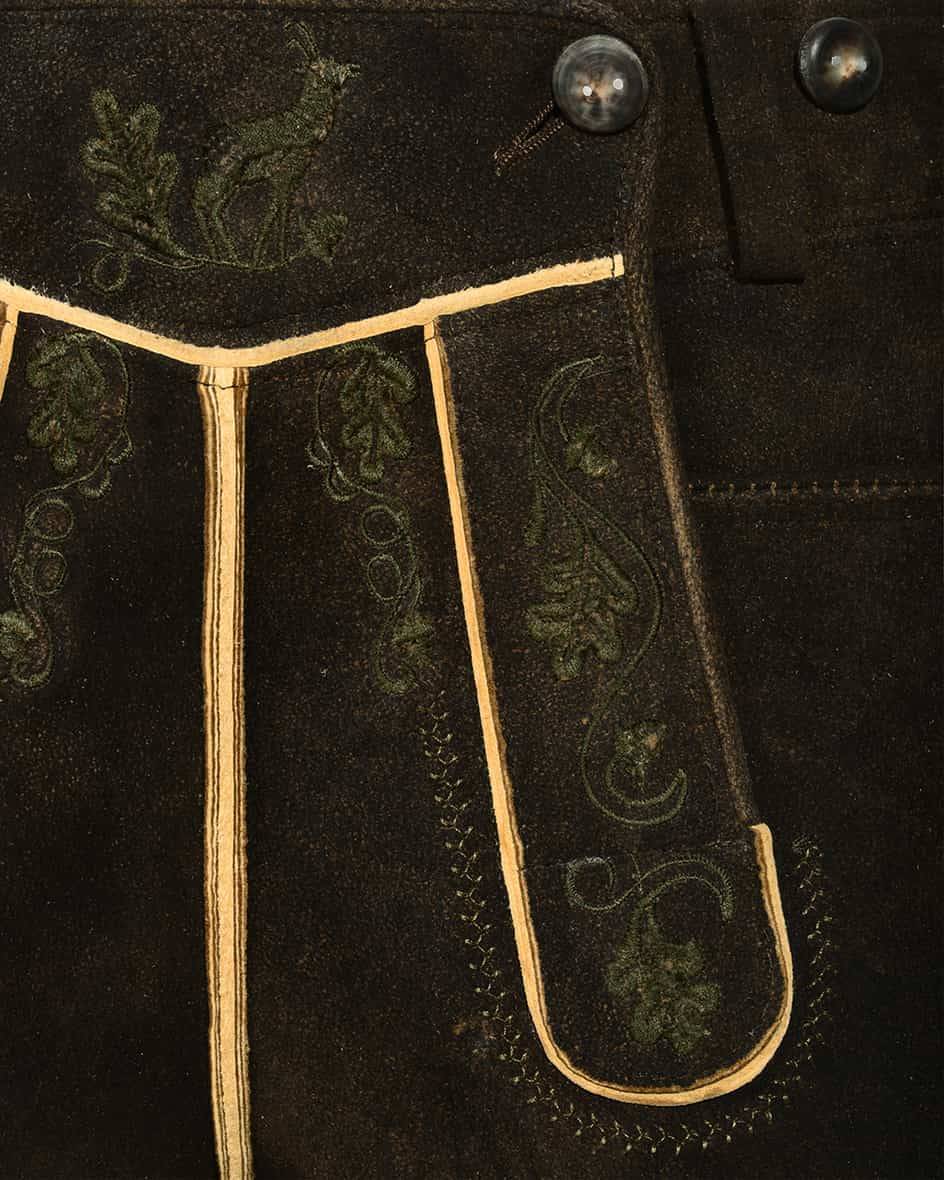 Meindl Andechs Trachten-Kniebundhose Aus Hirschleder