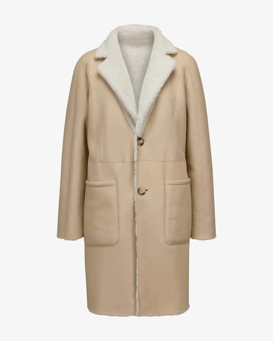 Arma Luceram Wende-Lammfellmantel