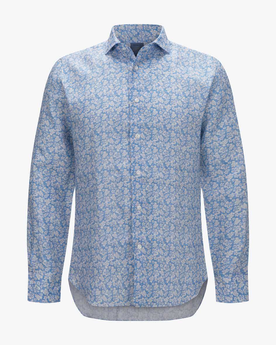 Barba Leinenhemd Slim