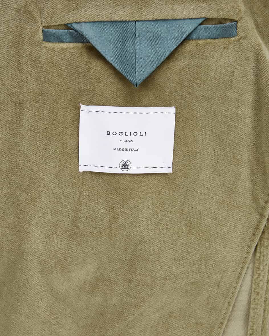 Boglioli Samt-Anzug