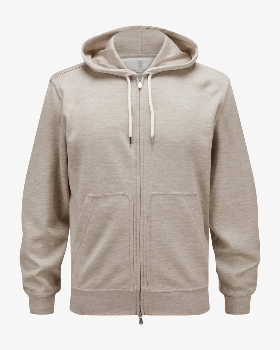 Brunello Cucinelli Cashmere-Seiden-Sweatjacke