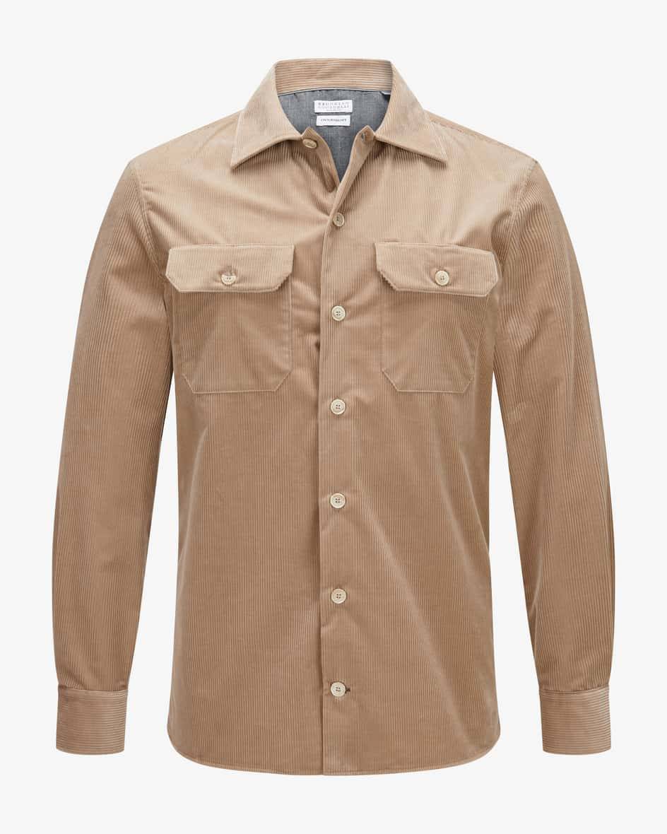 Brunello Cucinelli Cord-Overshirt