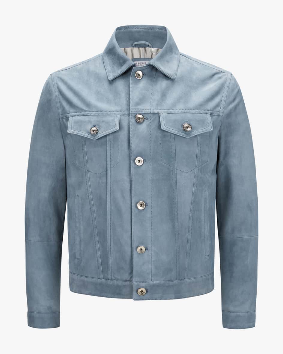 Brunello Cucinelli Lederjacke