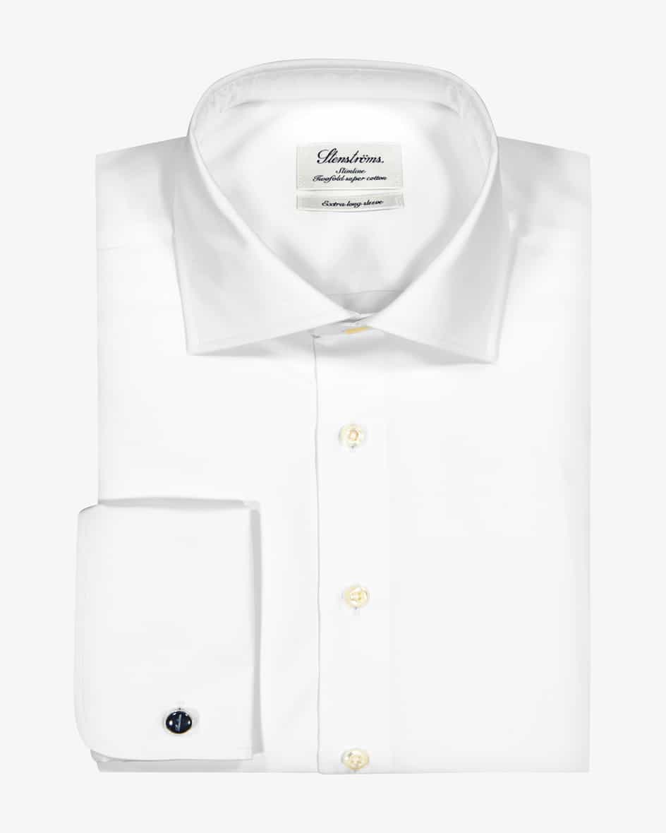 Stenströms Businesshemd Slimline extra langer Arm Umschlagmanschette