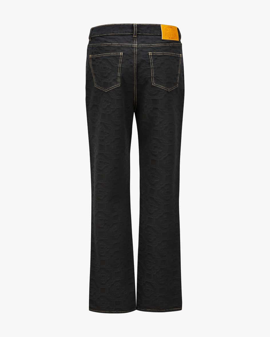 Casablanca Jacquard Denim Jeans