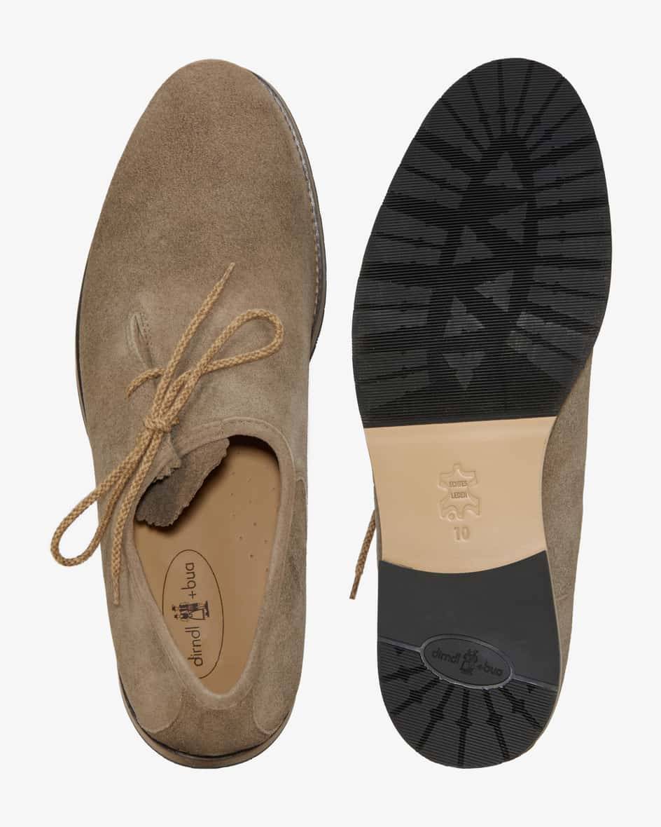 Dirndl + Bua Antikbock Haferlschuhe