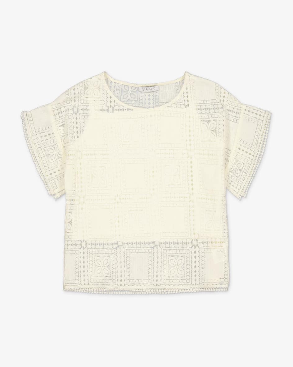 Elsy Spitzen-Blusenshirt