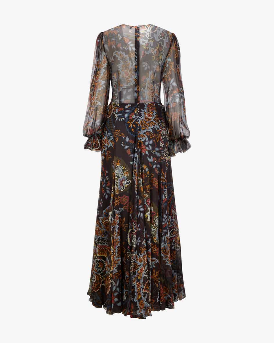 Etro Maxi-Seidenkleid