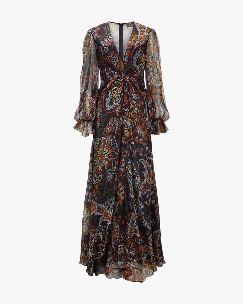 Etro Maxi-Seidenkleid